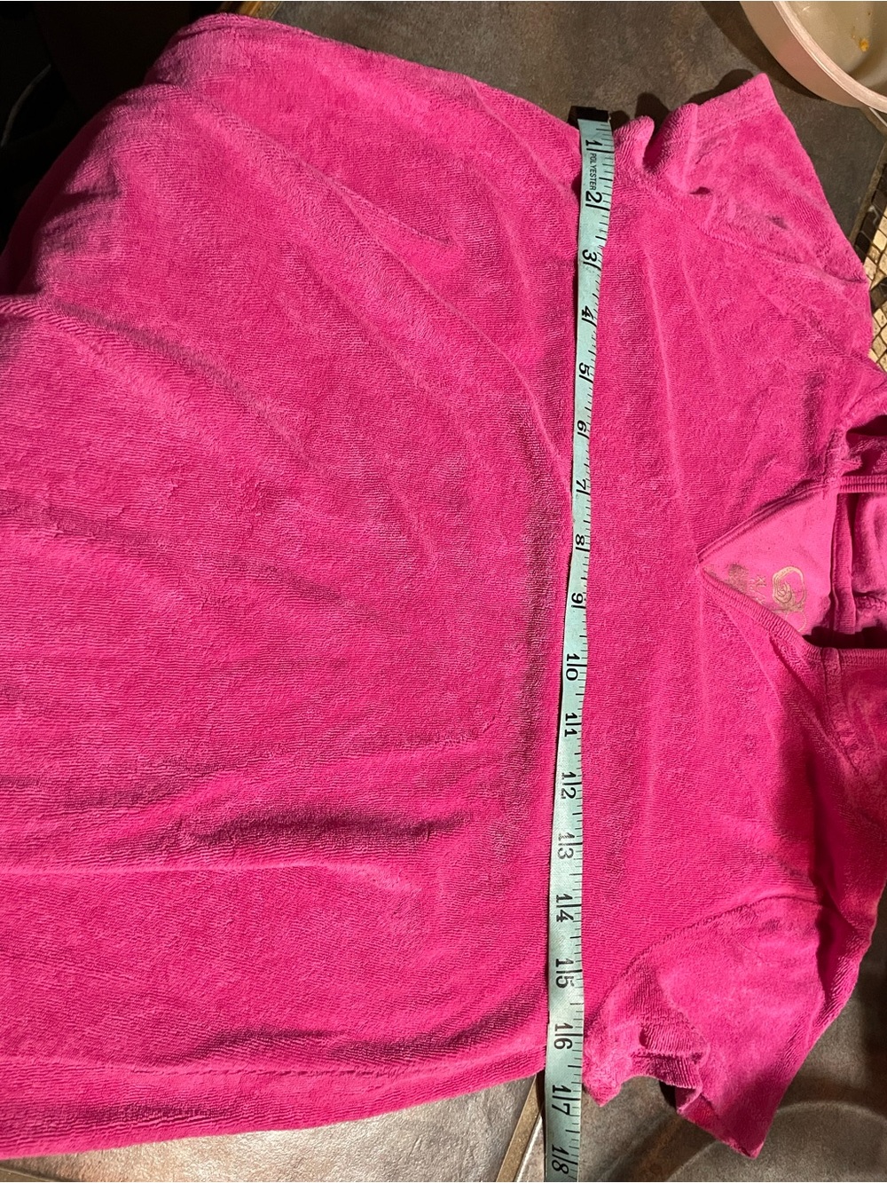 Pink Cover Up With Hood - Picture 7 of 8